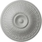 Ekena Millwork Modena Ceiling Medallion (Fits Canopies up to 5 1/4"), Hand-Painted Frost, 23 1/2"OD x 3 1/2"P CM23MOFRF - alternate 1